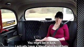 Fake Taxi Sweet Angelina and the backseat casting pussy fuck